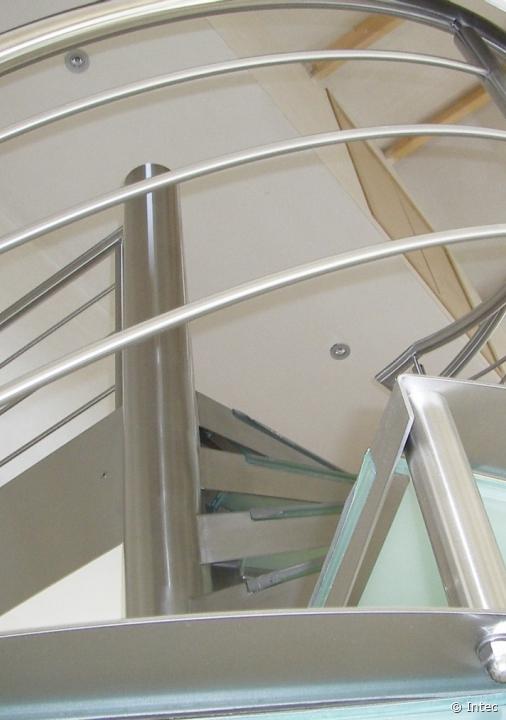 Spiral Staircases - Glass Steps