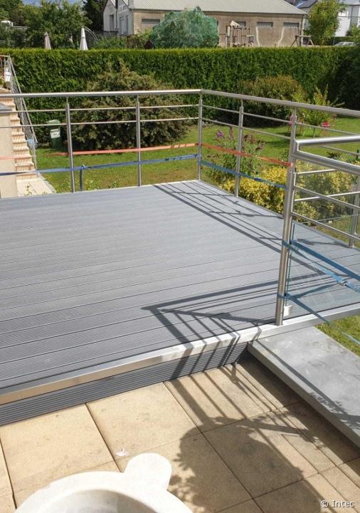 Stainless steel terraces