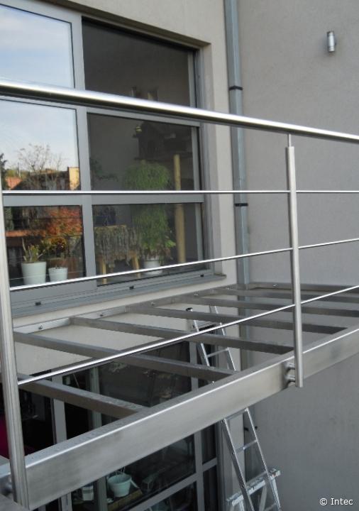 Stainless steel terraces