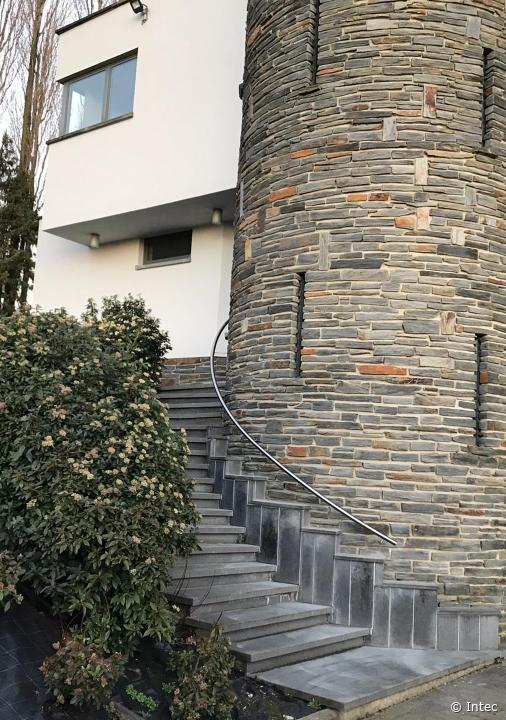 In the picture - Outdoor stairs